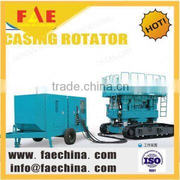 thrust stroke chuck reducer piling rig casing rotator for foundation