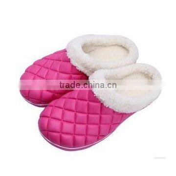 2015 new winter casual indoor ladies eva worm clogs shoes