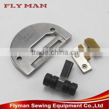 Needle plate and feed dog K-2 gauge set for sewing machine parts