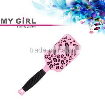 MY GIRL meat transfer printing High quality non-slip handle professional ionic high quality hair brush