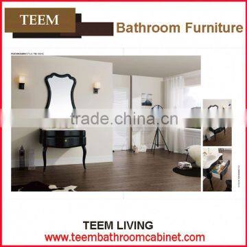 Teem home bathroom furniture modern wash basin vanity lacquer bathroom cabinet