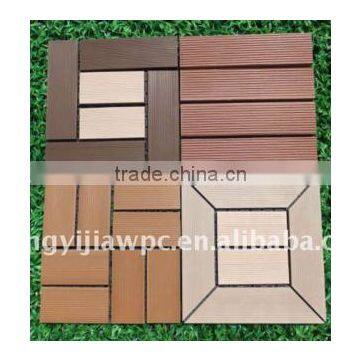 wood plastic composite color matching DIY outdoor Flooring