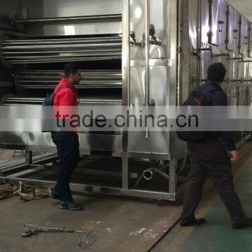 DW Mesh-Belt Dryer used in herbal medicine