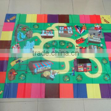 100% pvc game mat with colorful printing