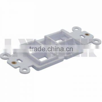 4 Keystone Ports Inner Face Plate Wall Plate