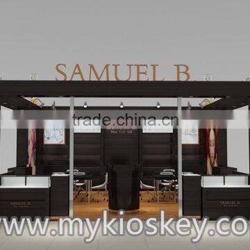 High Grade Jewellery Exhibition Jewellery Display Kiosk Design and Manufacture