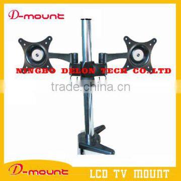 360 degree DOUBLE SWIVEL LCD TV TABLE MOUNT TV BRACKET