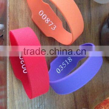 NFC Silicone Wristband With Customized Logo for Water Park From China Suppliers photo-4