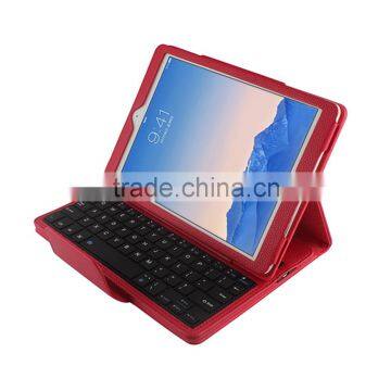 For ipad air2 9.7 inch detachable bluetooth keyboard case for ipad