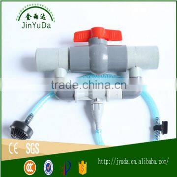 venturi fertilizer injector for garden greenhouse irrigation