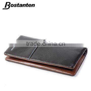 Wholesale Fashion Men Wallet Money Clip Leather Long Purse photo-4