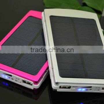 CE RHOS FCC 2014 New Fashion Solar Power Portable Solar Charger Fast Mobile Charger 5000mah photo-4