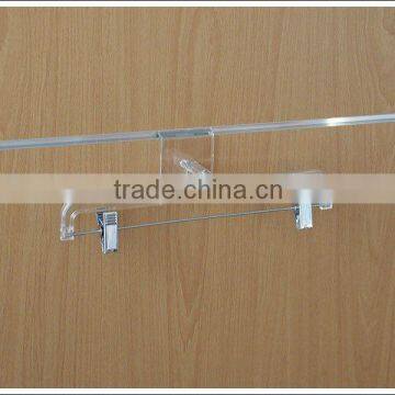 slatwall Acrylic cloth hanger