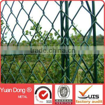 High Security Galvanized & PVC Coated Cheap Chain Link Fencing