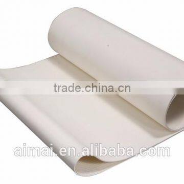 3mm high quality light duty pvc / pu conveyor belt for food