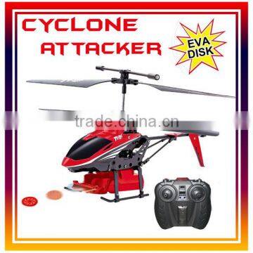 3.5CH Infrared Shooting EVA Disk RC Helicopter With Gyro Radio Control TOYS