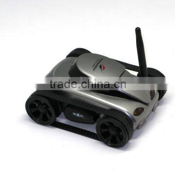 Mini I-Spy 4CH RC Tank WiFi FTV Car Android/IOS Controled WiFi Camera Remote Control Tank photo-5