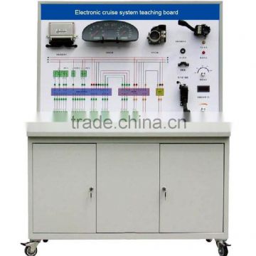 Electronic cruise system teaching board