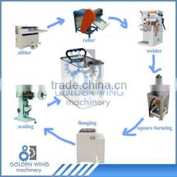 High-quality Semi-automatic Chemical Square/rectangular Tin Can Making/production Line