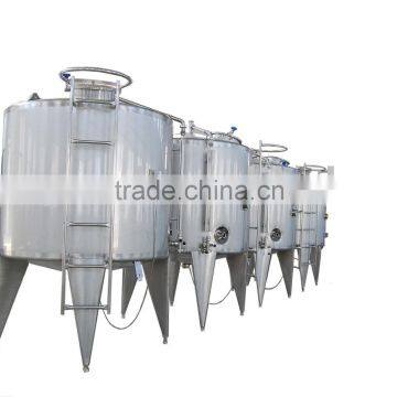 various size of milk storage tank