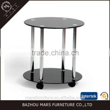 New design glass side table LCT-016 for sale