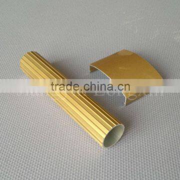 Good Treatment Golden Anodizing Aluminium Round Tubes