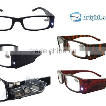 Fashionable LED light reading glasses(BRP3151C)