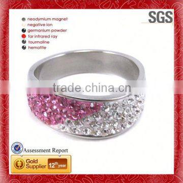 carved round customize logo laser cut fashion stainless steel christian rings