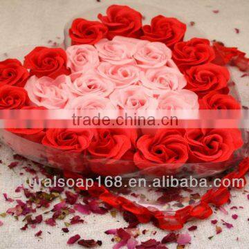 24 wedding paper flower soap,useful & pretty flower soap