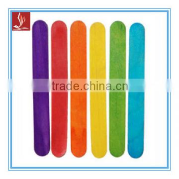 2014 hot sale colorful wooden popsicle sticks