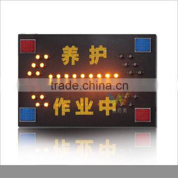 OEM design led traffic warning arrow board 1200*600mm safety sign board