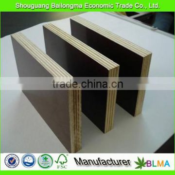 18mm black phenolic film faced plywood