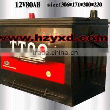 sealed lead acid MF 12 volt car battery for Benz