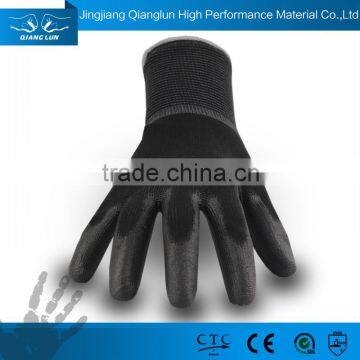 Exellent quality nylon knitted pu flex work gloves