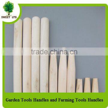 2016 Good quality shovel handle hot sales wooden brush handle for garden tools