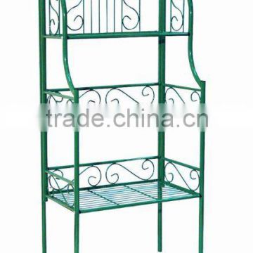 Green steel bathroom furniture