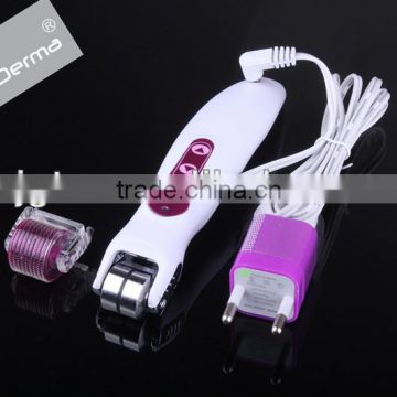 Derma roller system Bio +Led+vibration derma roller ce mark on the roller