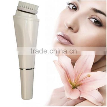 Delicate waterproof white face cleansing brush, Sonic facial brush -JTLH-1501