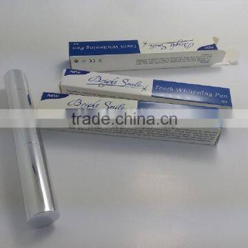 2ml,4ml from 12% -42% HP or CPwholesale aluminium forever white teeth whitening pen