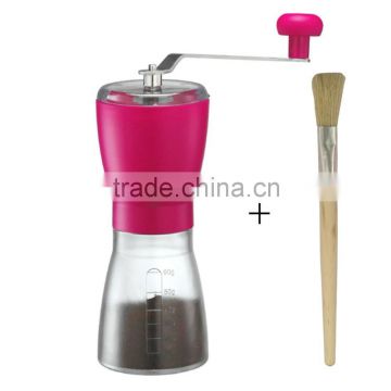 Manual Coffee Grinder Hand grinds Beans - Small Coffee grinder