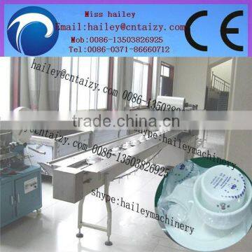 high efficiency and professional dinnerware packing machine