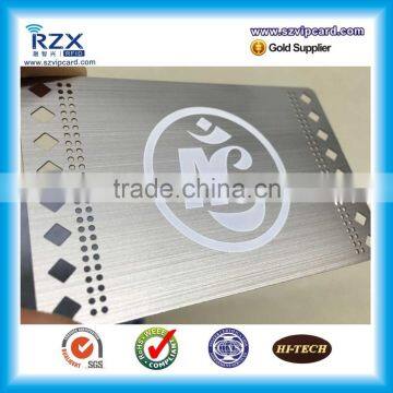 Stainless Steal Heavy Style Metal Business Card photo-3