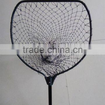 Aluminum Handle Fishing Landing Net With Rubber Net