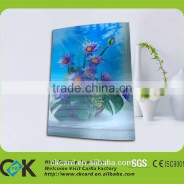 Eco-friendly plastic lenticular card printing with favorable price