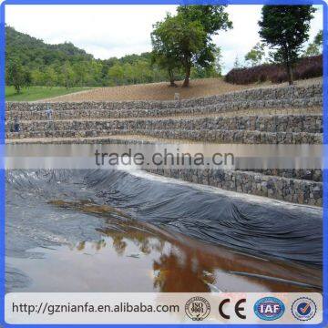 Galvanized and pvc coating mesh hexagonal gabion box (Guangzhou factory)