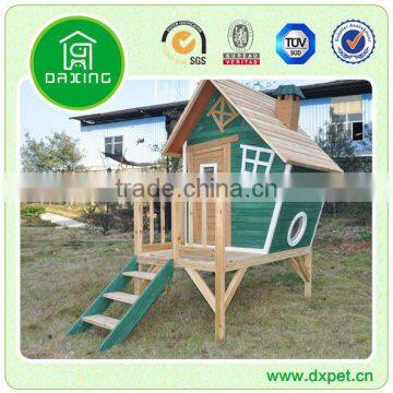 kids wooden play house DXPH003