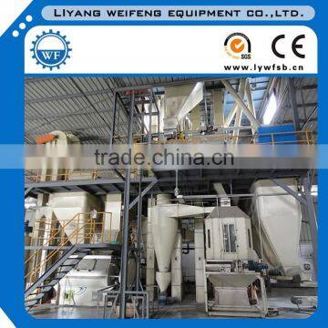 Automatic complete 3-8tph chicken feed production line