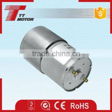Micro electric brushes permanent magnet motor
