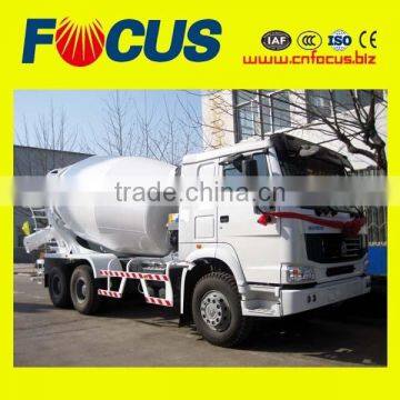 China Famous Brand 10m3 Mobile Concrete Truck Mixer photo-5
