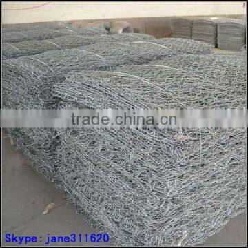 supply galvanized gabion box/stone gabion box/pvc coated gabion wire mesh for slope protection